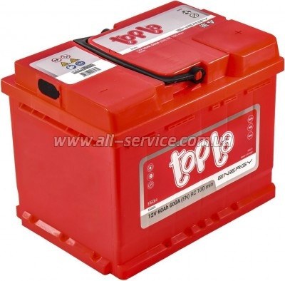 ����������� ������������� Topla 60 Ah/12V Energy Euro (108 060)