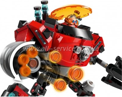 ����������� LEGO Sonic Knuckles vs. Dr. Eggman Egg Crusher Mech (77005)