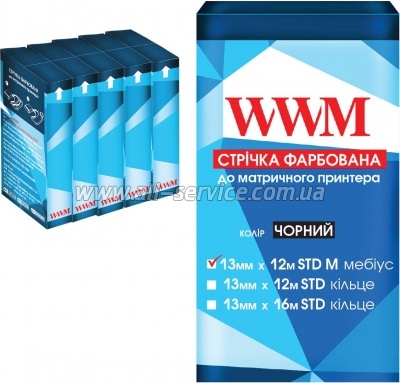 ����� �������� �������� 5�� WWM 13�� � 12� STD ����� Refill Black ( R13.12SM5)