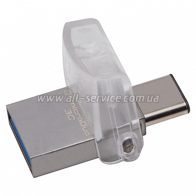  32GB Type-C Kingston DT Micro Metal Silver (DTDUO3C/32GB)