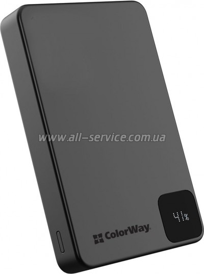 ������� ������������� ColorWay 10000mAh PD 22.5W Black (CW-PB100LPA1BK-WPDD)