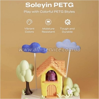 ������� ��� 3D-�������� Creality Soleyin PETG 1.75��, 1��, black (3301030163)