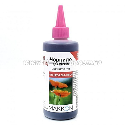 Чернила Makkon Epson L800/ L805/ L810/ 250 мл light magenta (IMN-EPS-L800-250LM) Чернила Makkon Epson L800/ L805/ L810/ 250 мл light magenta (IMN-EPS-L800-250LM)