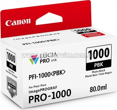  Canon PFI-1000PBK Photo Black (0546C001)