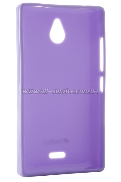 MELKCO Nokia X2 Poly Jacket TPU Purple