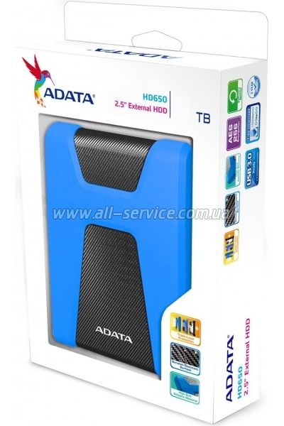 ��������� 2.5" 2TB ADATA (AHD650-2TU31-CBL)