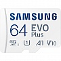   Samsung 64GB microSDXC class 10 EVO PLUS UHS-I (MB-MC64KA/RU)