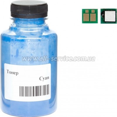 Тонер + девелопер + чип АНК Canon IR C3025/ C3025i/ С-EXV54 бутль 270г Cyan (3204205) Тонер + девелопер + чип АНК Canon IR C3025/ C3025i/ С-EXV54 бутль 270г Cyan (3204205)
