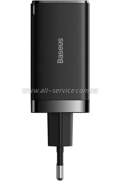 �������� ���������� Baseus 2xUSB-C 65W 1.0m black (CCGP120201)