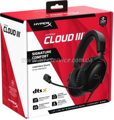  HyperX Cloud III Black (727A8AA)