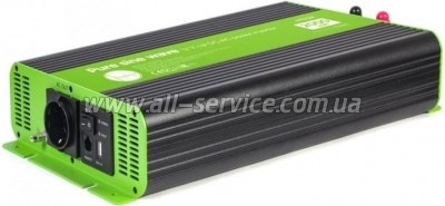 ������������� �������� EnerGenie 12V/230V 2000W (4000W peak power) ������ ��������� (EG-PWC-PS2000-01)