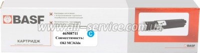 �����-�������� BASF OKI MC363dn ������ 46508711 Cyan (BASF-KT-46508711)