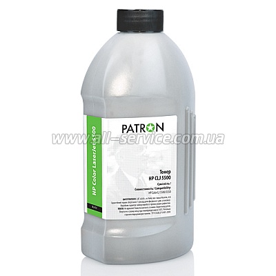 ТОНЕР HP CLJ 5500 BLACK ФЛАКОН 400 г PATRON ТОНЕР HP CLJ 5500 BLACK ФЛАКОН 400 г PATRON