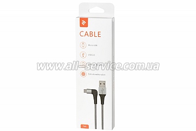  2E USB 2.0 - Micro USB 1m (2E-CCMTR-1MGR)