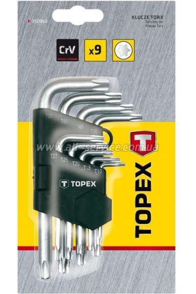   Topex   Torx T10-T50,  9 .*1 . (35D960)
