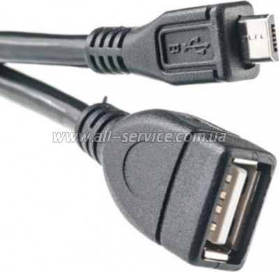 ���������� OTG USB 2.0 AF to Micro 5P 0.10m PowerPlant (KD00AS1232)