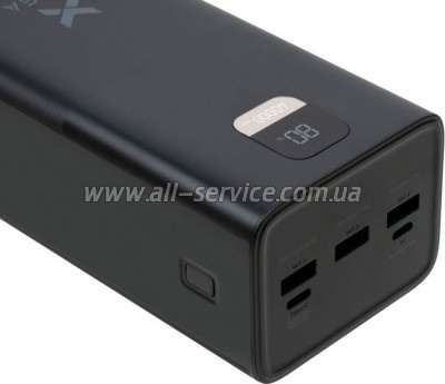   Vinga 40000 mAh 22.5W Display Black (VPBB4022)