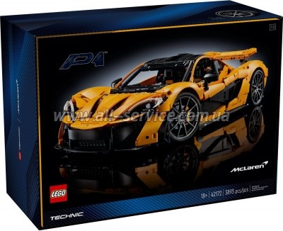 ����������� LEGO Technic McLaren P1 3893 parts (42172)