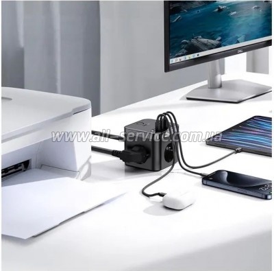 ������� ������ Baseus PowerCombo Cube Power Strip (E00066400117-00)