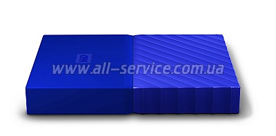 ��������� WD 2.5 USB 3.0 3TB My Passport Blue (WDBYFT0030BBL-WESN)