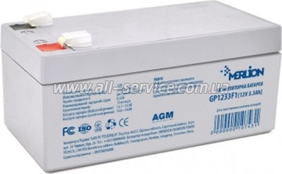 �������������� ������� Merlion 12V 3.3Ah (GP1233F1)