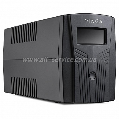  Vinga LCD 800VA plastic case with USB (VPC-800PU)