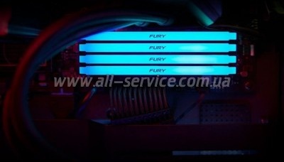     DDR4 16GB (2x8GB) 3600 MHz Beast RGB Kingston Fury (ex.HyperX) (KF436C17BB2AK2/16)
