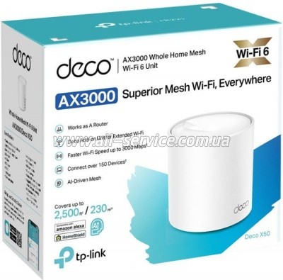  Wi-Fi TP-Link DECO-X50-1-PACK