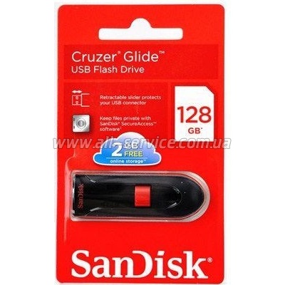  128GB SanDisk Cruzer Glide (SDCZ60-128G-B35)