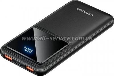 ������� ������������� Vention 10000mAh PD 22.5W Black (FHKB0)