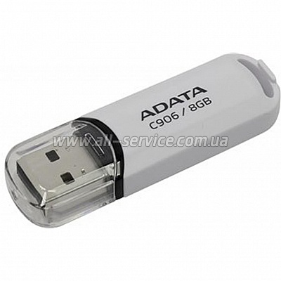  ADATA 32GB USB 2.0 C906 White (AC906-32G-RWH)