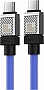 ���� ������ USB-C to USB-C 1.0m CoolPlay Fast Charging 100W blue Baseus (CAKW000203)