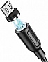 ���� ������ USB 2.0 AM to Micro 5P 1.0m 2.4A magnetic BX41 black BOROFONE (6931474738455)