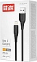 ���� ������ USB 2.0 AM to Lightning 2.0m 3A textured PVC black ColorWay (CW-CBUL095-BK)