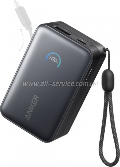 ������� ������������� Anker 10000mAh Nano PD 45W Black (A1638H11)