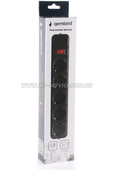 ������� ������ Gembird Black 1.8� (SPG5-G-6B)
