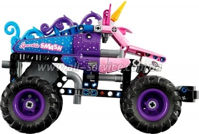 ����������� LEGO Technic Monster Jam Sparkle Smash �� �������� �Pull-Back� (42220)