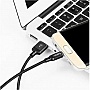 ���� ������ USB 2.0 AM to Micro 5P 2.0m 2A nylon X14 black HOCO (6957531062905)