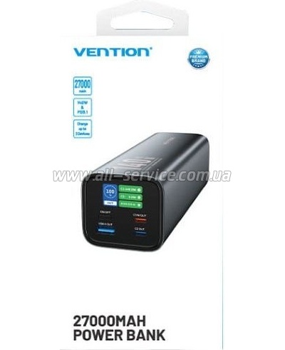  Vention 27000mAh Gray (FHVH0)