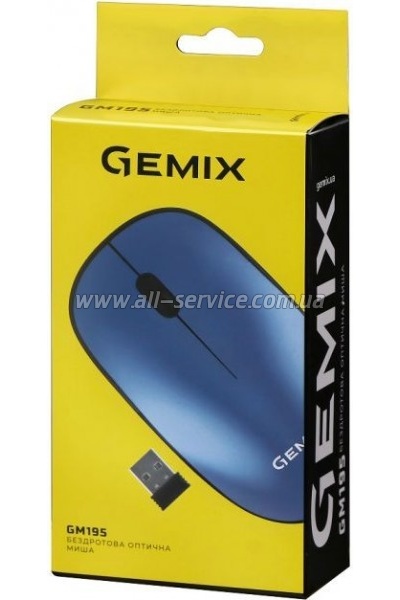  Gemix GM195 Wireless Blue (GM195Bl)