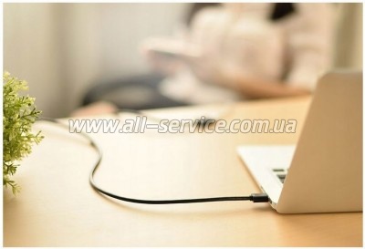 ���� ������ USB 2.0 AM/AF 0.5m US103 black Ugreen (10313)