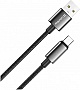 ���� ������ USB 2.0 AM to USB-C 2.0m 3A zinc alloy braided black ColorWay (CW-CBUC099-BK)