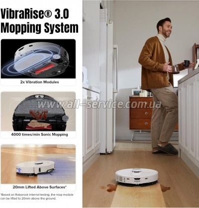  Roborock S8 MaxV Ultra White (S8MVU02-00)