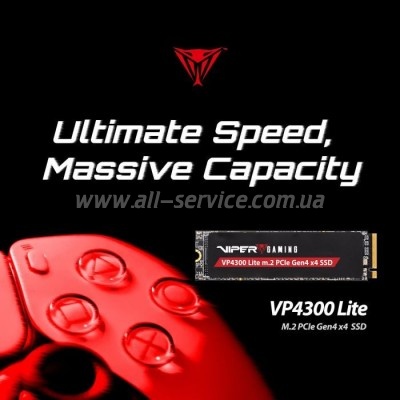  SSD M.2 2280 1TB VP4300L Patriot (VP4300L1TBM28H)
