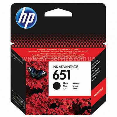  HP  Deskjet 5575/ Officejet 202/ 651 Black (C2P10AE)
