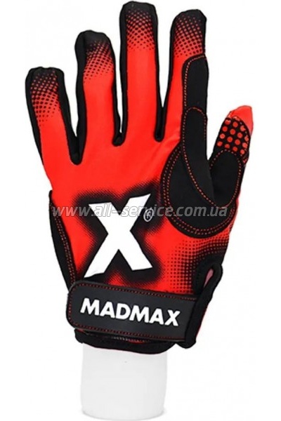    MadMax MXG-101 X Gloves Black/Grey/Red XL (MXG-101-RED_XL)