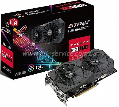  ASUS Radeon RX 570 4GB DDR5 GAMING (STRIX-RX570-4G-GAMING)