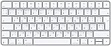 ���������� Apple Magic Keyboard Bluetooth/USB-C UA White (MXCL3UA/A)