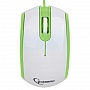 Мышь Gembird MUS-105-B USB бело-зеленый