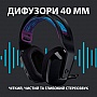  Logitech G535 Lightspeed Wireless Gaming Headset Black (981-000972)
